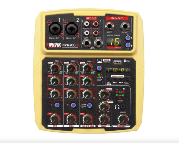 MIXER NVK i06BT YELLOW NOVIK