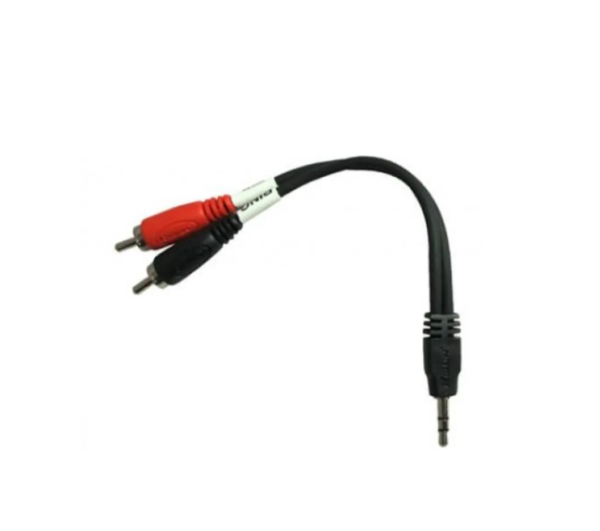 CABLE Y MINIPLUG 2RCA 3.0M YE-364-3.0M KIRLIN