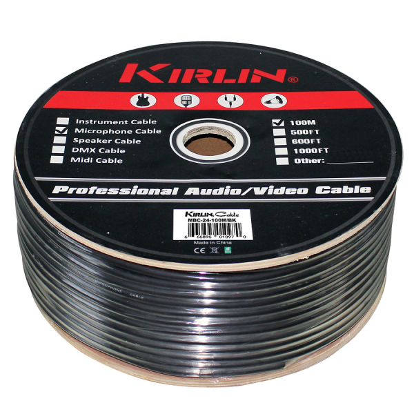 ROLLO CABLE XLR MBC-24 KIRLIN